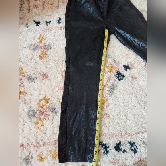 Anthropologie The Essential Skinny Jacquard Pant Size 8 - Picture 12 of 12